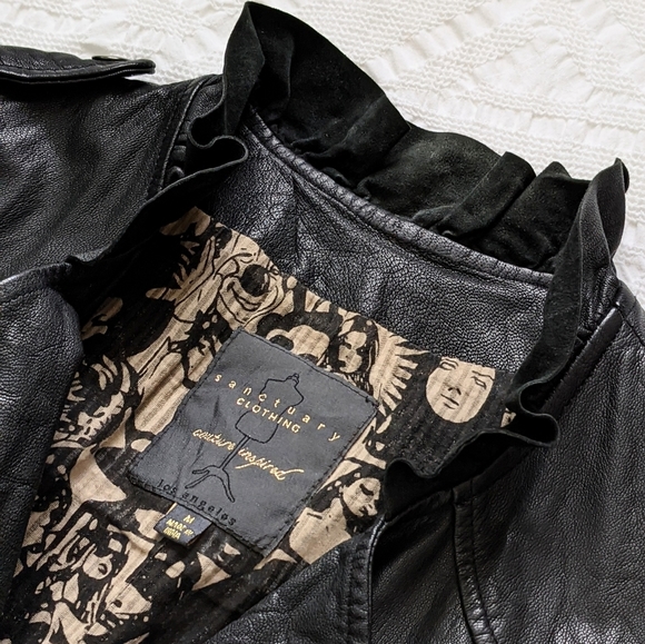 Sanctuary Jackets & Blazers - SANCTUARY Clothing Leather Moto Jacket